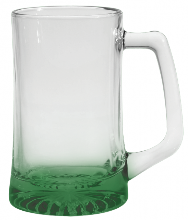 25 oz Glass Mug with Glow Bottom main image